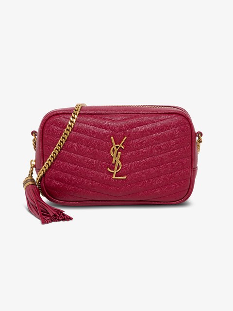 saint laurent mini lou quilted leather crossbody bag