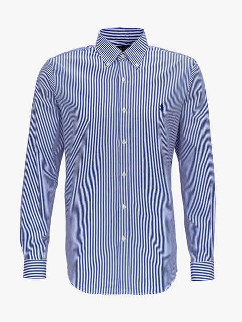 blue ralph lauren button down shirts