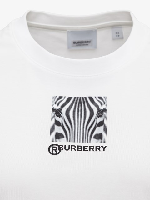 burberry zebra t shirt