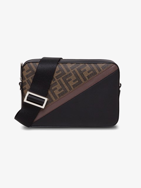 fendi shoulder bag black