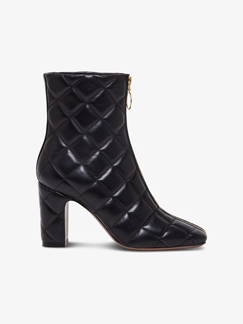 quilted leather boots