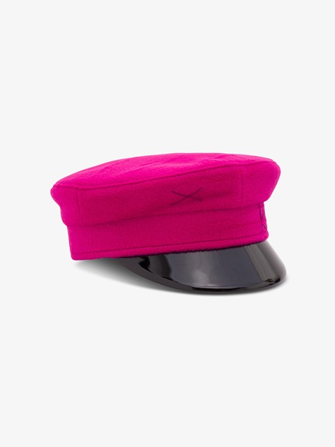 pink baker boy hat