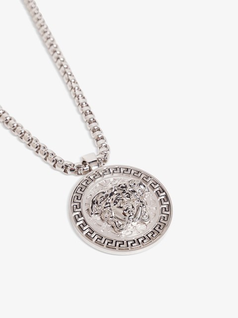 medusa necklace silver