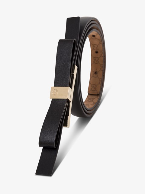 gucci bow belt