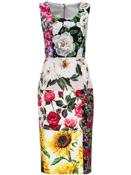 dolce gabbana flower dress