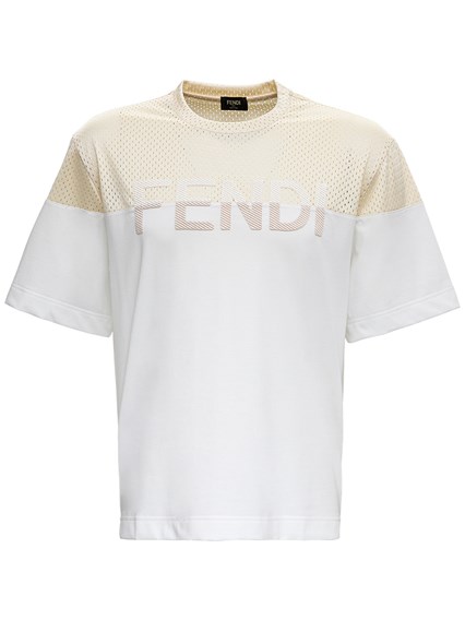 white mesh t shirt