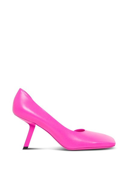 Indvending Perioperativ periode brevpapir Void d'Orsay Pumps in Pink Leather Fuxia available on gaudenziboutique.com  - SM