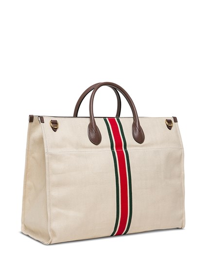 gucci linen tote