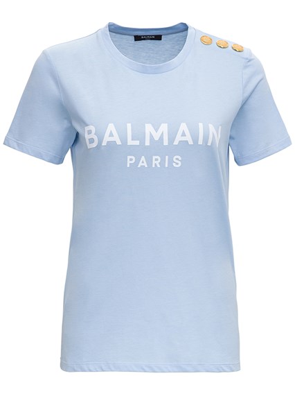 balmain blue shirt