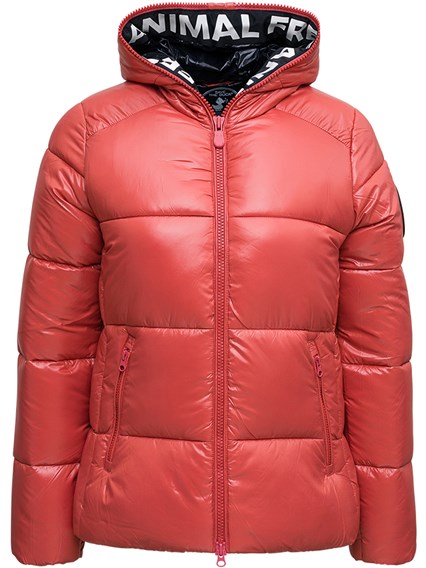 shiny nylon down jacket
