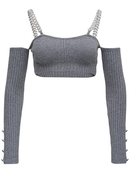 knit top with straps