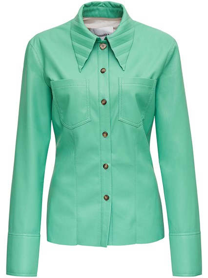 vegan leather collar