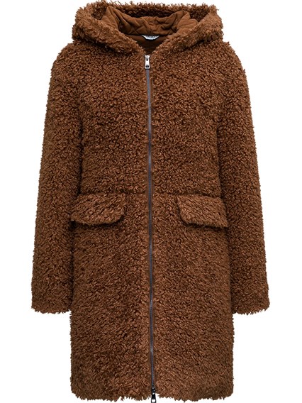 teddy coat with pockets