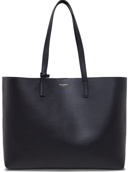 burberry black leather tote bag