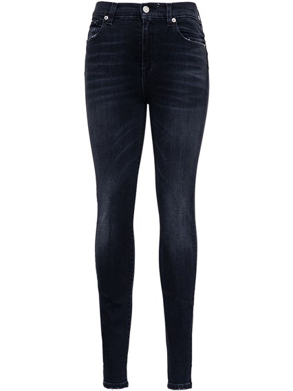 black skinny jeans with belt loops