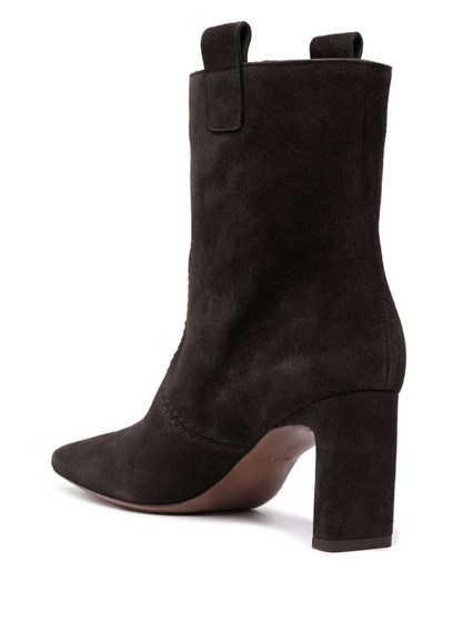 boots brown suede