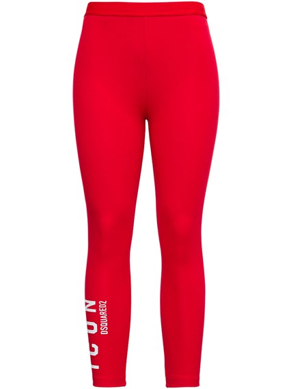 leggins red