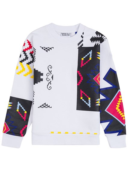 patchwork sweatshirt