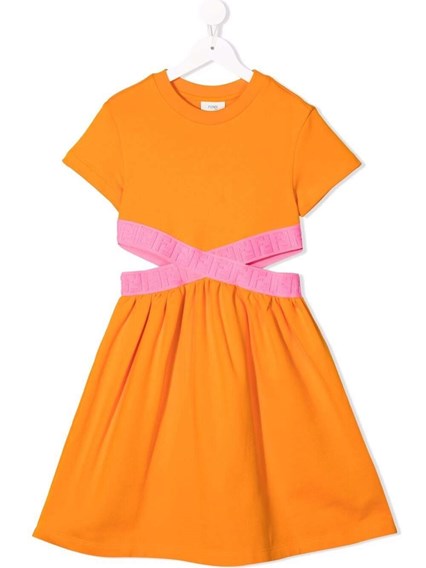 fendi dress orange