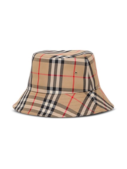 burberry vintage check bucket hat