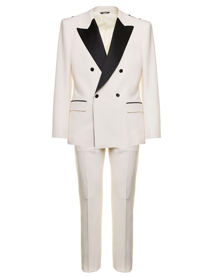 Completo Sartoriale Doppiopetto in Lana e Seta Dolce \u0026 Gabbana Uomo DOLCE E  GABBANA Prezzo | Gaudenzi Boutique