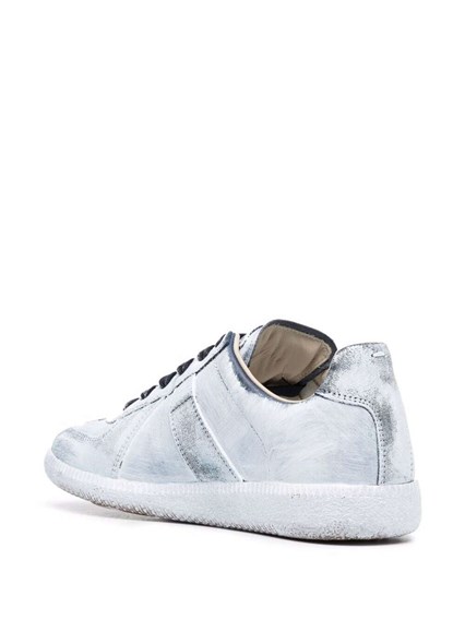 Maison Margiela Two-tone Leather Replica Bianchetto Sneakers Multicoloured  Donna 36.5 | ModeSens