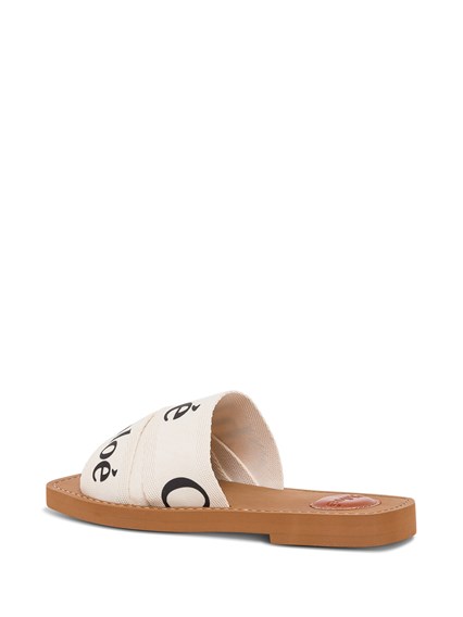 Woody Slide Sandals with Logo CHLOÉ Price | Gaudenzi Boutique