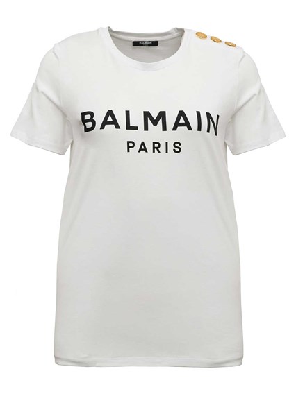 Cotton with Logo Print BALMAIN Price Gaudenzi Boutique