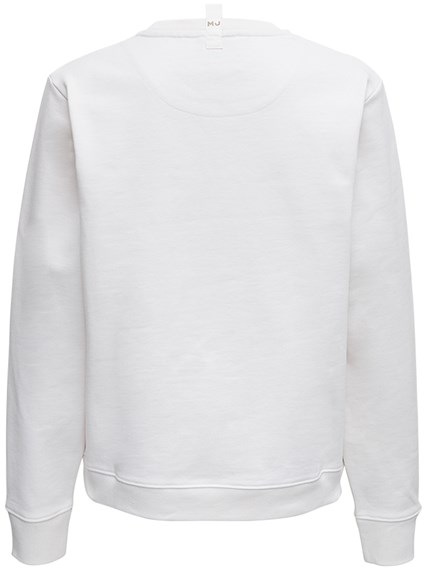 plain white sweatshirt