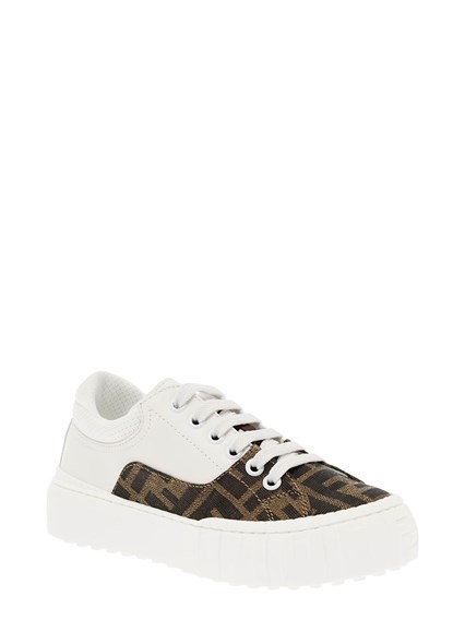 Sneaker in Tessuto con Inserto FF Fendi Bambino FENDI KIDS Prezzo |  Gaudenzi Boutique
