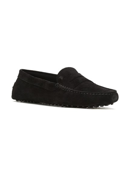Black Suede Loafers Black available on 