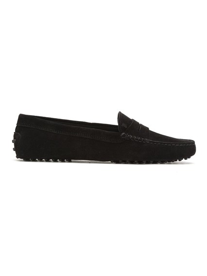 Black Suede Loafers Black available on 