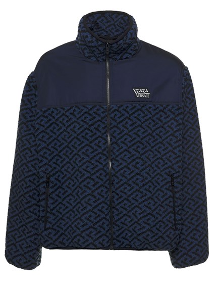 versace fleece jacket