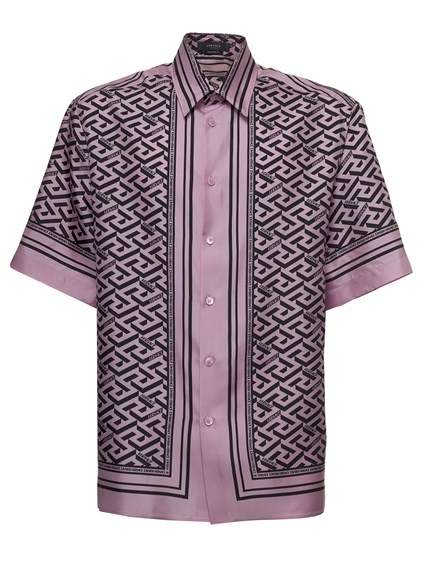 camicia versace viola