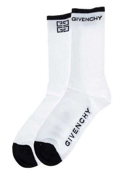 Calzini in Maglia di Cotone con Logo GIVENCHY Prezzo | Gaudenzi Boutique