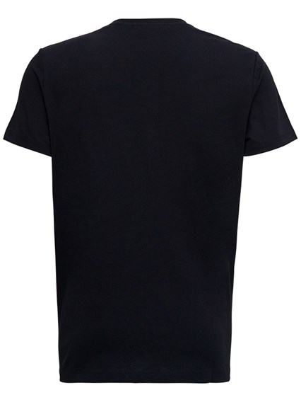 black plain shirt back
