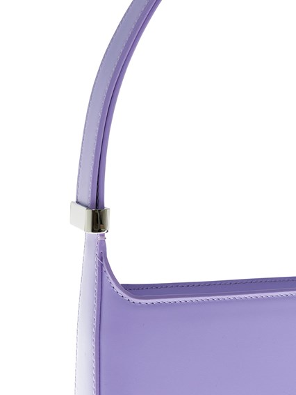 lilac leather bag