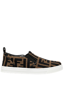 Baby - scarpe in maglia ff mytheresa brand italiani marroni - Stileo.it