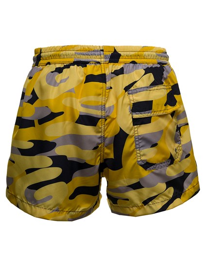 Camouflage Nylon Swim Shorts GCDS Price 