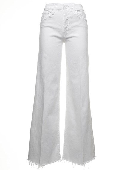 mother jeans white