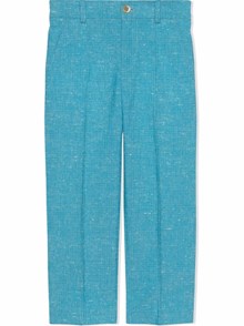 Pantaloni grigi a scacchi Gucci | Ratti Boutique