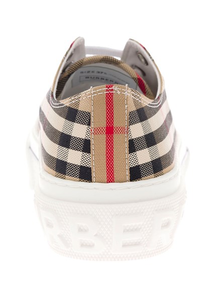 burberry vintage check canvas sneaker