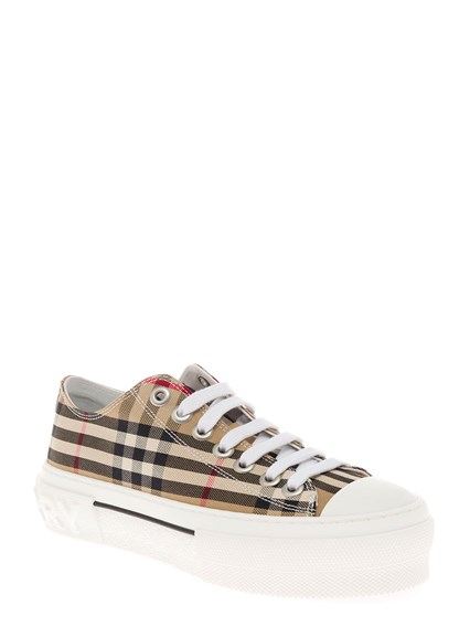 burberry vintage check canvas sneaker