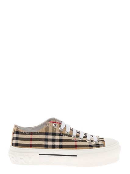 burberry vintage check canvas sneaker