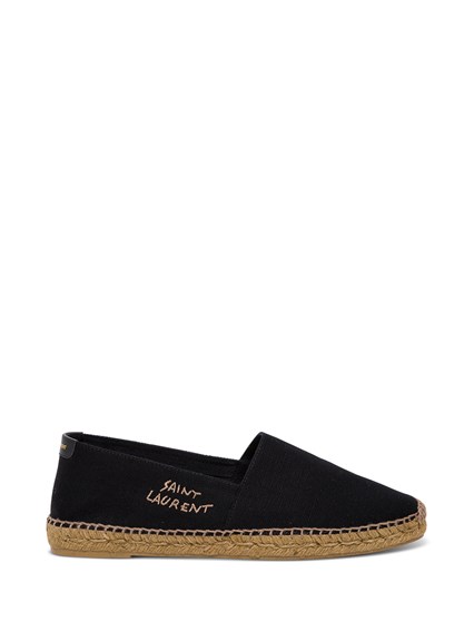 Espadrillas in Canvas con Stampa Logo Saint Laurent Uomo SAINT LAURENT  Prezzo | Gaudenzi Boutique