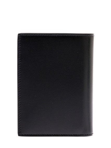 Portafoglio Bifold in Pelle Nera con Logo Saint Laurent Uomo SAINT LAURENT  Prezzo | Gaudenzi Boutique