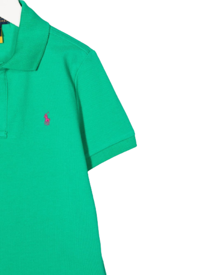 Polo Ralph Lauren Kids Boy's Green Cotton Polo Shirt with Logo POLO RALPH  LAUREN KIDS Price | Gaudenzi Boutique