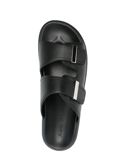 alexander mcqueen buckle sandals