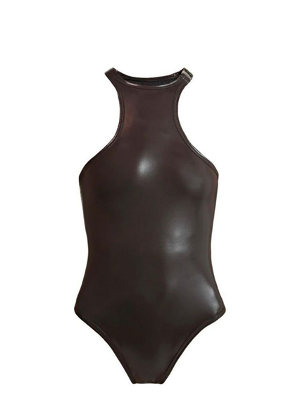 The Attico Woman S Black Lycra One Piece Swimsuit The Attico Price Gaudenzi Boutique