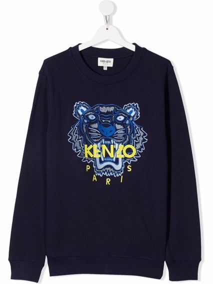 red and blue kenzo shirt